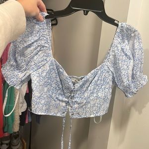 VRG girl crop top